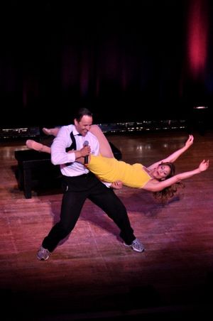 Noah Racey and Lorin Latarro Photo